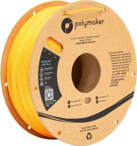 Polymaker - Polylite LW-PLA - Bright Orange - 1.75mm - 800g Clearance Clearance