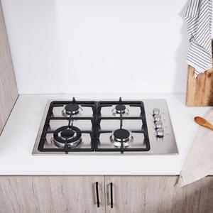 Encimera a Gas Natural 4 Quemadores 65cm Design FDV Outlet Low Pice