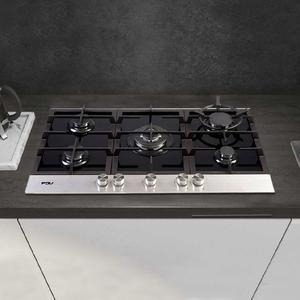 Encimera a Gas Natural 5 Quemadores 90cm Deluxe Chef FDV Online Online Outlet Sale