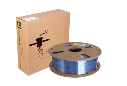 3DE Premium - PLA Silky - Elixir Blue - 1.75mm - 1kg Sale Low Pice Fee Shipping