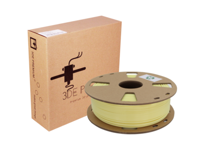 3DE Premium - PLA Pastel - Sunrise Yellow - 1.75mm - 1kg Discount Low Cost