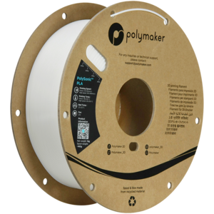 (UDGÅR) - Polymaker - PolySonic™ - High Speed PLA - White - 1.75mm - 1kg 2025 New Sale Online