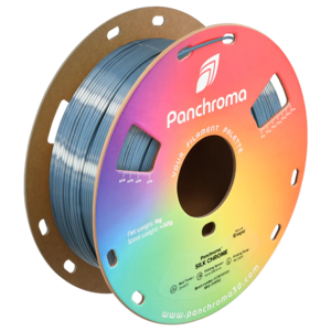 Polymaker - Panchroma™ PLA - Silk Chrome - 1.75mm - 1kg Free Shipping Fast Delivery