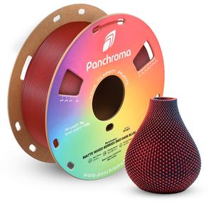 Polymaker - Panchroma™ PLA Dual - Matte Mixed Berries (Red-Dark Blue) - 1.75mm - 1kg Buy Cheap Authentic
