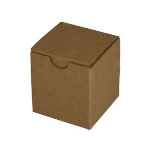SAMPLE - E Flute - Postage, Candle & Gift Box 24632 with Removable Insert - Kraft Brown Sale Online Online
