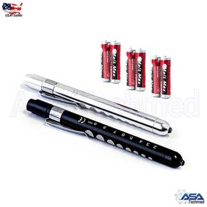Nurse LED Medical Penlight with Pupil Gauge for Nursing Students Doctors (2-Pack) Clearance Pre Order