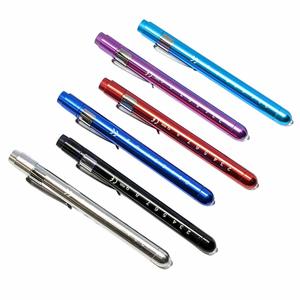 Nurse Pupil Gauge LED Pen Light Aluminum Penlight with Batteries - Assorted Colors Outlet 2025 Unisex