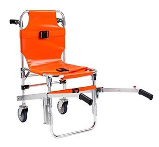 Stair Chair Medical Stretcher - Evacuation Wheel Chairs Emergency Light Weight Lift New Equipment w Restraint Straps - Firefighter Ambulance Transport Patient Care ASA Techmed Discount Explore