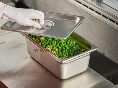 10.5 Inch 1/4 Stainless Steel 4 Inch Deep Food Pan with Lid SN1/4-4 Buy Cheap Genuine
