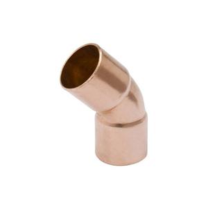 Elbow 45 Degree 1-5/8 Inch OD Copper x Copper Copper W 03055 Clearance Pictures