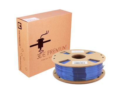 3DE Premium - PLA Silky - Elixir Blue - 2.85mm - 1kg On Hot Sale