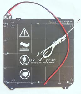 MK52 PCB Magnetic Heatbed - 24V (2 hotzone) - 264x254mm Marketable Cheap Pice