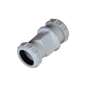 Check Valve 1-1/4 to 1-1/2 Inch PVC Swing IPS Buna-N 125 Pounds per Square Inch Discount