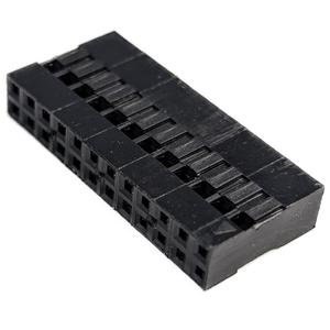 20-Pin DuPont/Mini-PV/M20 Style Receptacle Connector - 2x10 Position, 0.100" Pitch Free Shipping Low Shipping