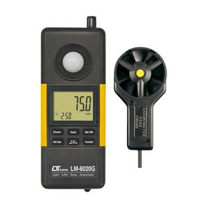 4 in 1 Green Meter Crank Powered Anemometer, Hygrometer, Light Meter & Thermometer Cheap Sale Collections