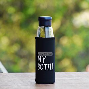 500 ML Glass Water Bottle with Cover RH1476 Footaction Online