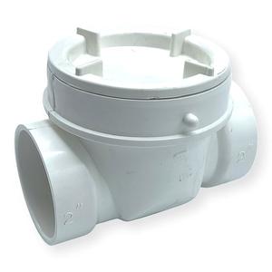 Backwater Valve 2" PVC Socket White Elastomer Clearance Footlocker Finishline
