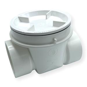 Backwater Valve 3" PVC Socket White Elastomer Wide Range Of Cheap Pice