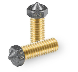 3DSUPREME - Volcano PTFE Coated Brass Nozzle - 1.75mm (Pick a Size) Clearance Official