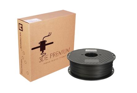 3DE Premium - PLA Antistatic - Black - 1.75mm - 1kg Free Shipping Perfect