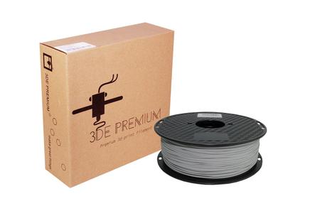 3DE Premium - PLA Matt - Cool Grey - 1.75mm - 1kg Cheap Pice Free Shipping