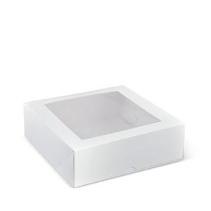 Square 9 Window Patisserie Box 200PK - White New Styles For Sale