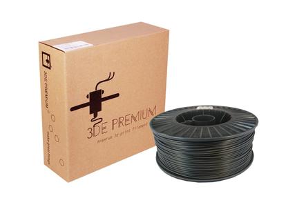 3kg - 3DE Premium - PLA - Carbon Fiber Black - 2.85mm Online Cheap Online