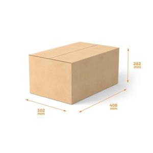 SAMPLE - RSC Shipping Carton Code 4 - 1C Kraft Brown Board (408 x 302 x 282mm) Buy Cheap Buy