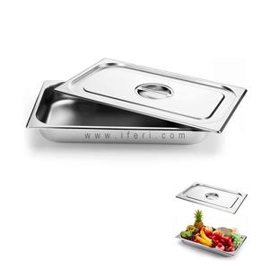 12.8 Inch 1/3 Stainless Steel 2.5 Inch Deep Food Pan with Lid SN1/3-25 For Sale Cheap Pice