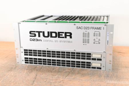 Studer D23m I/O System w/ A-Link HD Card, Fan Module, and Filter Module Many Kinds Of Online