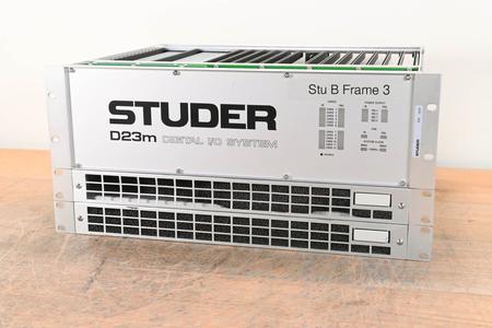 Studer D23m I/O System w/ A-Link HD Card, Fan Module, and Filter Module Free Shipping Comfortable