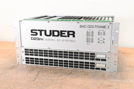 Studer D23m I/O System w/ A-Link HD Card, Fan Module, and Filter Module Cheap Sale Low Pice