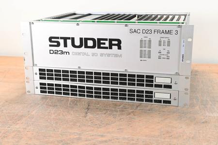 Studer D23m I/O System w/ A-Link HD Card, Fan Module, and Filter Module Extremely Cheap Pice