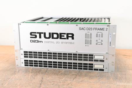 Studer D23m I/O System w/ A-Link HD Card, Fan Module, and Filter Module Cheap Sale Supply