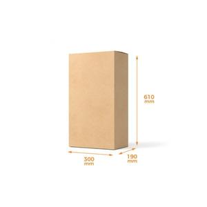 SAMPLE - RSC Shipping Carton Code 14T - 1C Kraft Brown Board (300 x 190 x 610mm) New Styles Cheap Pice