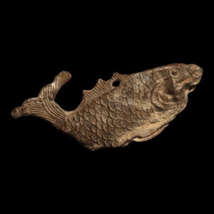 Tin Fish, Cast Ingot Money - c. 1400 to 1800 CE - Indonesia & Malaysia Free Shipping Deals