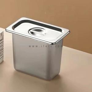 7 Inch 1/9 Stainless Steel 6 Inch Deep Food Pan with Lid SN1/6-6 Cheap Sale Footlocker Finishline