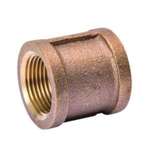Coupling 1-1/4 Inch Lead Free Brass Extremely For Sale