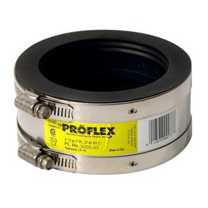 Coupling Proflex Shielded 4 x 3 Inch Cast Iron to Plastic/Steel/E x tra Heavy Genuine Cheap Online
