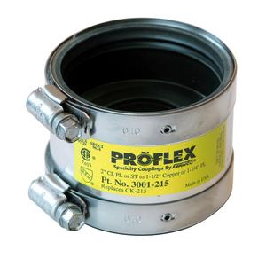 Coupling Proflex Shielded 2 x 1-1/2 Inch Cast Iron to Copper From China Cheap Pice