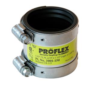 Coupling Proflex Shielded 1-1/2 Inch Cast Iron to Copper Cheap Pice Buy Discount