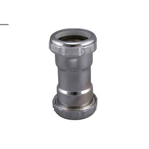 Coupling 1-1/4 x 1-1/4 Inch Brass Chrome Limited Edition