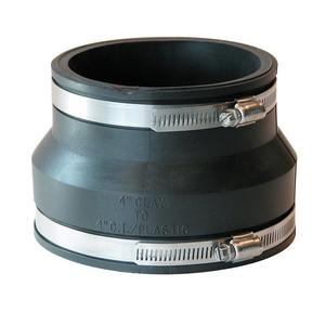 Coupling Flexible 4 Inch Clay to Cast Iron/Plastic Fashion Style Cheap Online