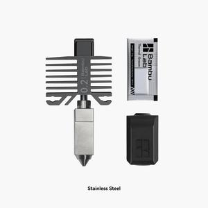 Bambu Lab - Hotend - Stainless Steel Nozzle - X1C/P1 Series (Pick a Size) Wiki For Sale