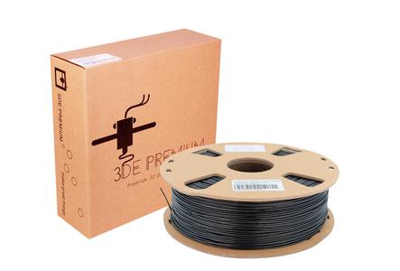 3DE Premium - PLA X-Strong - Black - 1.75mm - 1kg Cheap Pice Wholesale Pice
