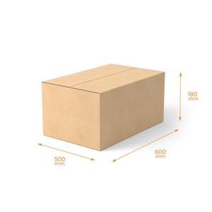 SAMPLE RSC Shipping Carton 300855. 1C Kraft Brown Board Shipping Outlet Store Online