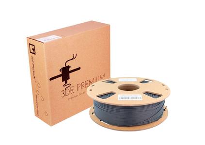 3DE Premium - High Speed PET - Black Diamond - 1.75mm - 1kg Free Shipping Wholesale Pice