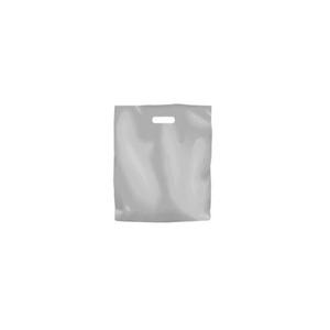 SAMPLE - Large Frosted Plastic Bag Cheap Perfect
