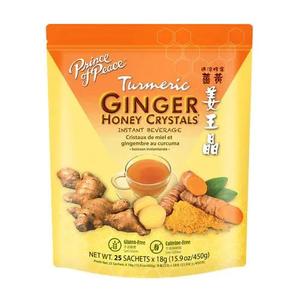 Prince of Peace Instant Ginger Honey Crystals with Turmeric (25 Sachets) Outlet