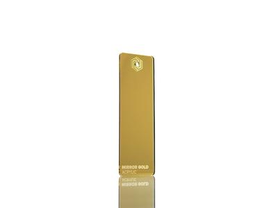 FLUX - Acrylic - Mirror Gold - 3mm Cheap Pice Store